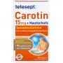 TETESEPT Carotin 15 mg+Hautschutz Filmtabletten