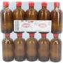 TROPFFLASCHE 100 ml braun m.Einsatz+Verschluss