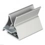 TUBENAUSPRESSER Aluminium eloxiert silberfarben
