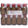 VERALFLASCHE braun 100 ml m.Gießring u.Verschl.