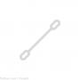 WATTESTÄBCHEN Plastik steril 15cm 5mm Baumwollkopf