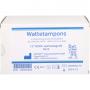 WATTETAMPONS steril walnussgroß m.Mullumhüllung