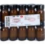 WEITHALSGLAS braun 30 ml m.Schraubdeckel schwarz