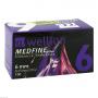 WELLION MEDFINE plus Pen-Nadeln 6 mm WELLION MEDFINE plus Pen-Nadeln 6 mm