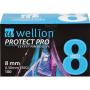 WELLION PROTECT PRO Sicherh.Pen-Nadeln 30 G 8 mm WELLION PROTECT PRO Sicherh.Pen-Nadeln 30 G 8 mm