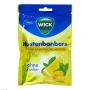 WICK Zitrone & nat.Menthol Bonb.o.Zucker Beutel