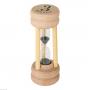 ZAHNPUTZUHR Holz 3 Minuten Timer
