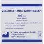 ZELLSTOFF MULLKOMPRESSEN 10x20 cm unsteril