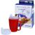 EINNEHMEBECHER m.Griff+2 Deckel 4+12mm rot