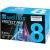 WELLION PROTECT PRO Safety Pen Needles 30 G 8 mm