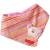 BABY-HALSTUCH mit Klettverschluss pink