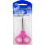 BABYSCHERE 9 cm gebogen rosa