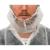 MAIMED Beard Bartschutz weiß aus Vlies