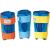MECRON Universal Kinderschiene 22 cm blau/gelb