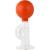 MILCHPUMPE Hand Kunststoffball mit Glas