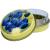 PILLENDOSE rund Blumen Motiv
