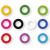 ROGG ELASTIC 10 cmx2 m gedehnt 4,5 m rot