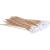 WATTESTÄBCHEN Holz 15 cm m.Wattebausch