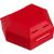ZAHNSPANGENBOX mit Kordel rot