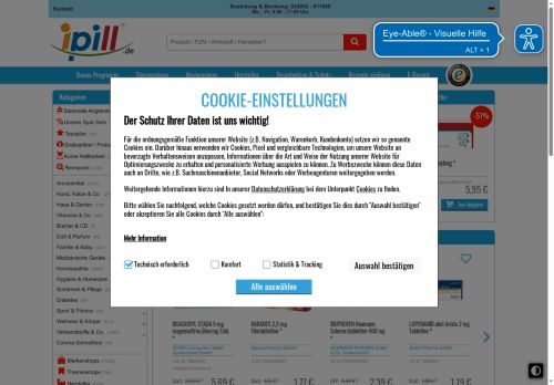 ipill.de Screenshot