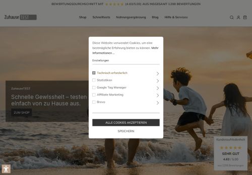 ZuhauseTEST Screenshot