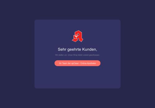 apOase - Ihre Online-Apotheke Screenshot