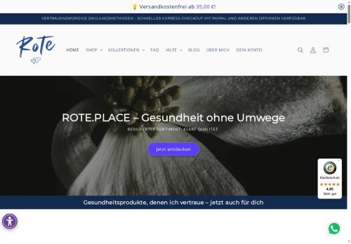 ROTE.PLACE Screenshot