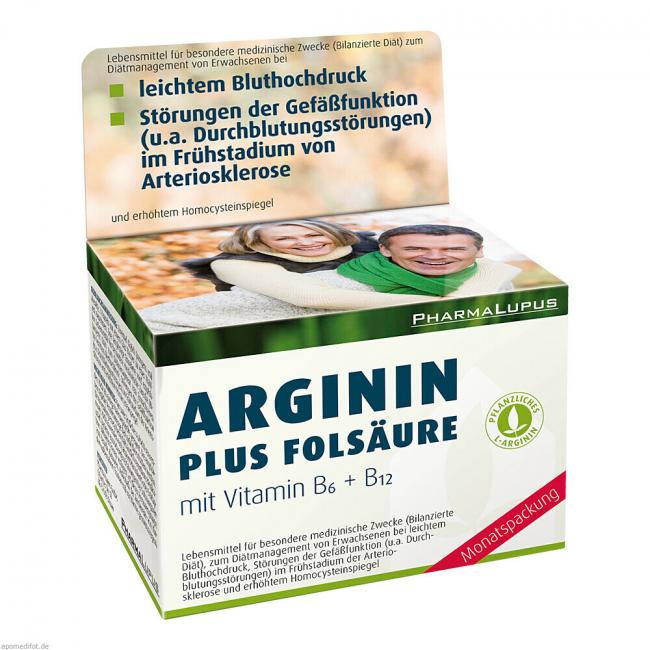 ARGININ PLUS Folsäure Kapseln (120 St) Preisvergleich, PZN 9156123 ...