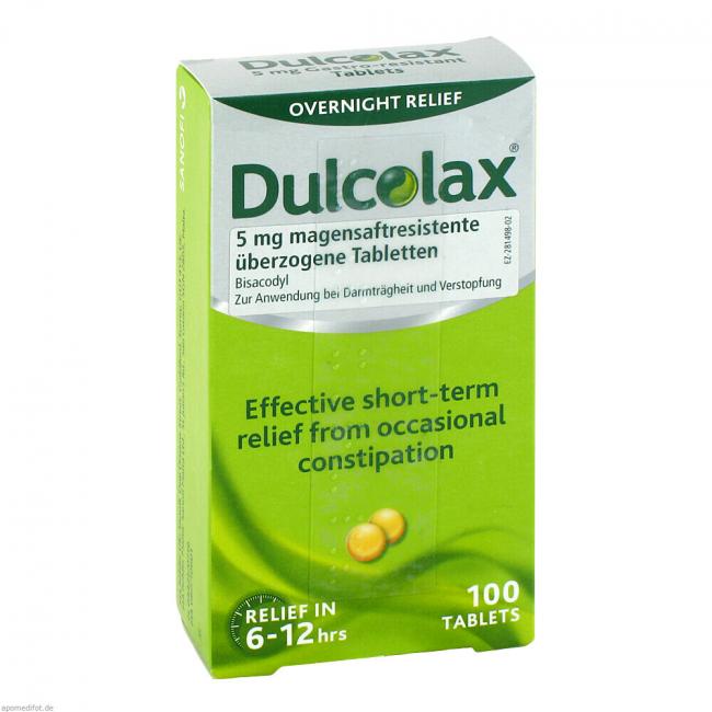 Wie Lange Braucht Dulcolax Zäpfchen Bis Es Wirkt DULCOLAX Dragees magensaftresistente Tabletten (100 St) Preisvergleich