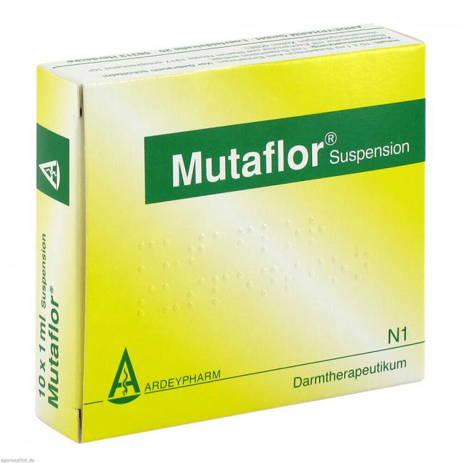 MUTAFLOR Suspension (10x1 ml) Preisvergleich, PZN 7592825 · MediPreis.de
